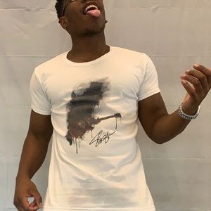 slash t shirt White Pre-owned